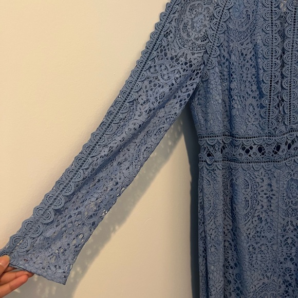 Light Blue Lace dress - Picture 4 of 7